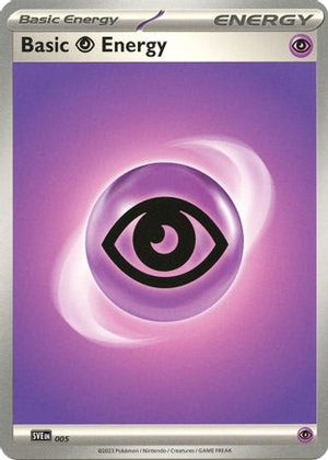 Basic Psychic Energy 5 - SV01 Scarlet & Violet Base Set