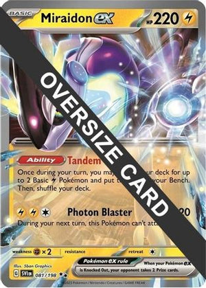 Miraidon ex 81 - Jumbo Cards Holofoil - Poke-Collect