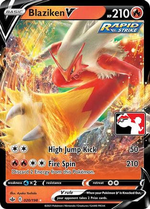 Blaziken V 20 - Prize Pack Series Cards Holofoil