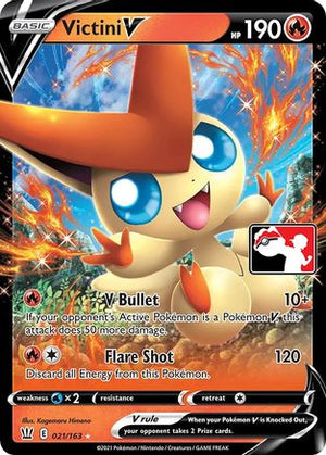 Victini V 21 - Prize Pack Series Cards - Poke-Collect