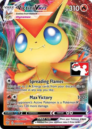 Victini VMAX 22 - Prize Pack Series Cards Holofoil - Poke-Collect