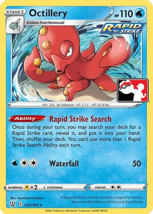 Octillery 37 - Prize Pack Series Cards - Poke-Collect