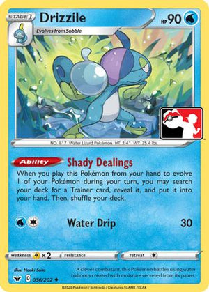Drizzile 56 - Prize Pack Series Cards Holofoil - Poke-Collect