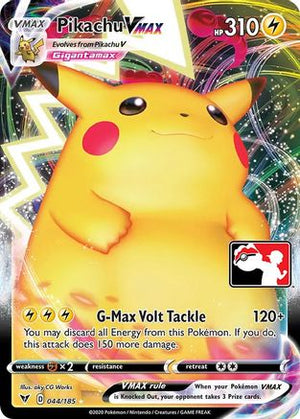 Pikachu VMAX 44 - Prize Pack Series Cards Holofoil - Poke-Collect