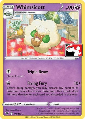 Whimsicott 76 - Prize Pack Series Cards