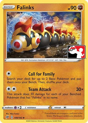 Falinks 109 - Prize Pack Series Cards Holofoil - Poke-Collect