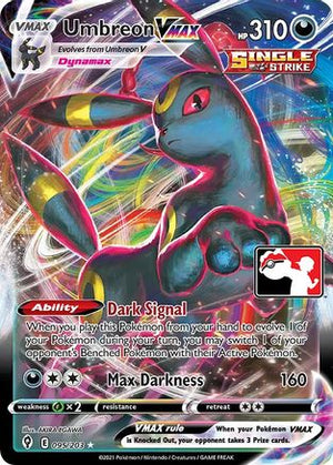 Umbreon VMAX 95 - Prize Pack Series Cards Holofoil - Poke-Collect