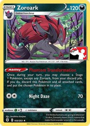 Zoroark 103 - Prize Pack Series Cards - Poke-Collect