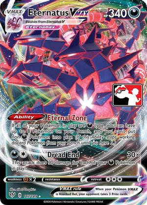 Eternatus VMAX 117 - Prize Pack Series Cards Holofoil - Poke-Collect