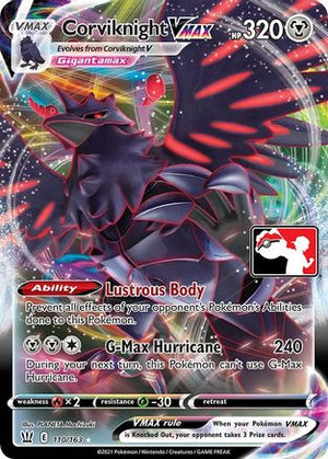 Corviknight VMAX 110 - Prize Pack Series Cards Holofoil - Poke-Collect