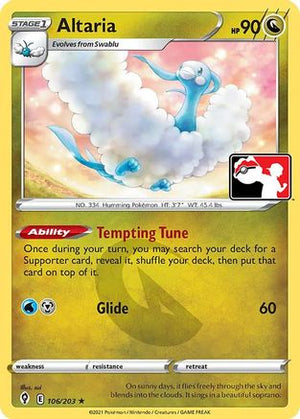 Altaria 106 - Prize Pack Series Cards Holofoil