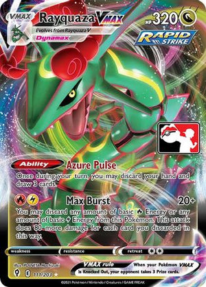 Rayquaza VMAX 111 - Prize Pack Series Cards Holofoil - Poke-Collect