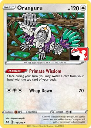 Oranguru 148 - Prize Pack Series Cards - Poke-Collect