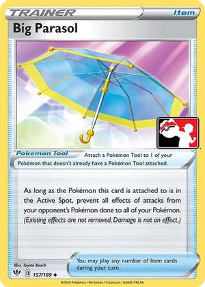 Big Parasol 157 - Prize Pack Series Cards - Poke-Collect