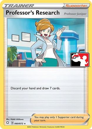 Professor's Research (Professor Juniper) 60 - Prize Pack Series Cards Holofoil - Poke-Collect