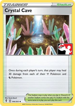 Crystal Cave 144 - Prize Pack Series Cards - Poke-Collect