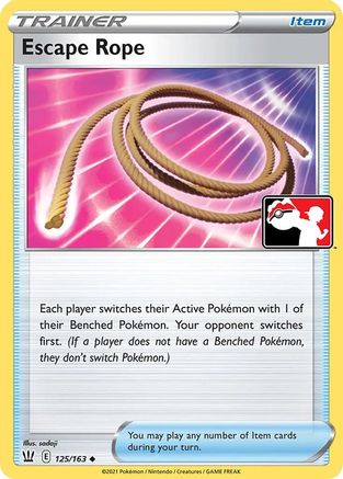Escape Rope 125 - Prize Pack Series Cards Holofoil - Poke-Collect