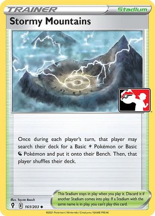 Stormy Mountains 161 - Prize Pack Series Cards - Poke-Collect