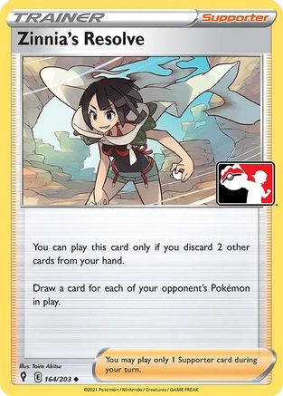 Zinnia's Resolve 164 - Prize Pack Series Cards - Poke-Collect