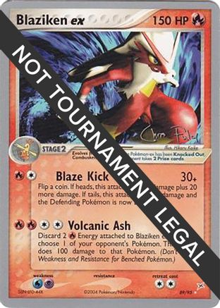 Blaziken ex - 2004 (Chris Fulop) 89 - World Championship Decks - Poke-Collect