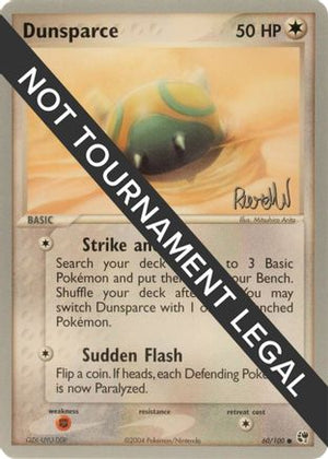 Dunsparce - 2004 (Reed Weichler) 60 - World Championship Decks - Poke-Collect