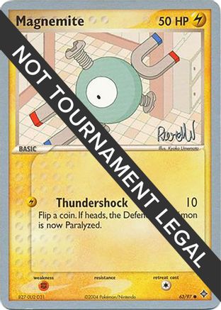 Magnemite - 2004 (Reed Weichler) 63 - World Championship Decks - Poke-Collect