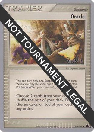 Oracle - 2004 (Reed Weichler) 138 - World Championship Decks - Poke-Collect