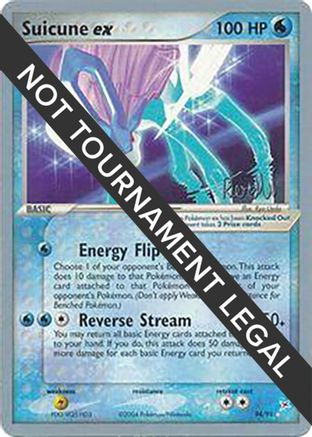 Suicune ex - 2004 (Reed Weichler) 94 - World Championship Decks - Poke-Collect