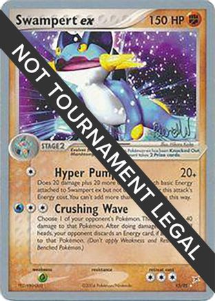 Swampert ex - 2004 (Reed Weichler) 95 - World Championship Decks - Poke-Collect