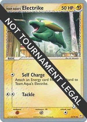 Team Aqua's Electrike - 2004 (Chris Fulop) 53 - World Championship Decks - Poke-Collect