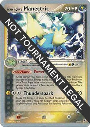 Team Aqua's Manectric - 2004 (Chris Fulop) 4 - World Championship Decks - Poke-Collect