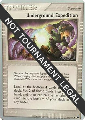 Underground Expedition - 2004 (Reed Weichler) 140 - World Championship Decks - Poke-Collect