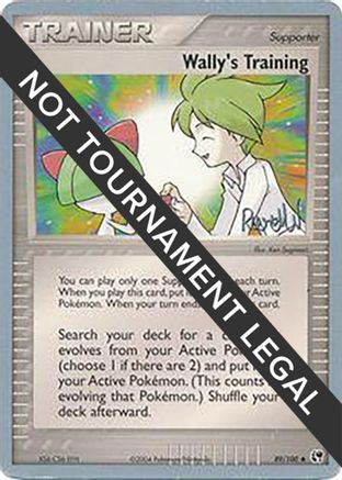 Wally's Training - 2004 (Reed Weichler) 89 - World Championship Decks - Poke-Collect