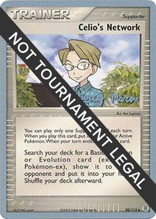 Celio's Network - 2005 (Jeremy Maron) 88 - World Championship Decks - Poke-Collect