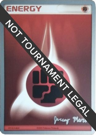 Fighting Energy - 2005 (Jeremy Maron) - World Championship Decks - Poke-Collect