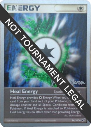 Heal Energy - 2005 (Jeremy Maron) 94 - World Championship Decks - Poke-Collect