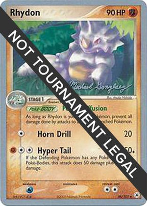 Rhydon - 2005 (Michael Gonzalez) 46 - World Championship Decks - Poke-Collect