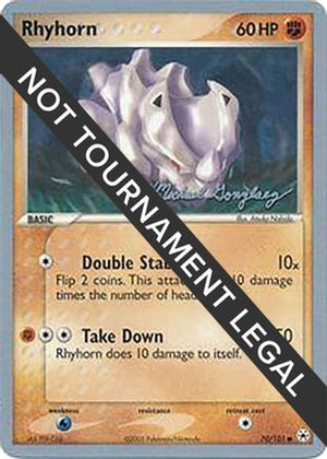 Rhyhorn - 2005 (Michael Gonzalez) 70 - World Championship Decks - Poke-Collect