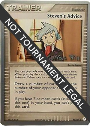 Steven's Advice - 2005 (Curran Hill) 92 - World Championship Decks - Poke-Collect