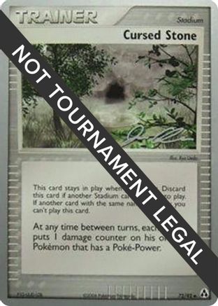 Cursed Stone - 2006 (Jason Klaczynski) 72 - World Championship Decks - Poke-Collect