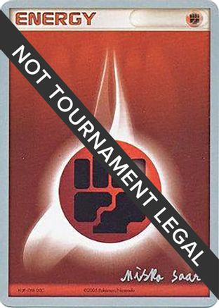 Fighting Energy - 2006 (Miska Saari) - World Championship Decks - Poke-Collect