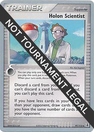 Holon Scientist - 2006 (Miska Saari) 97 - World Championship Decks - Poke-Collect