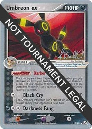 Umbreon ex - 2006 (Jimmy Ballard) 112 - World Championship Decks