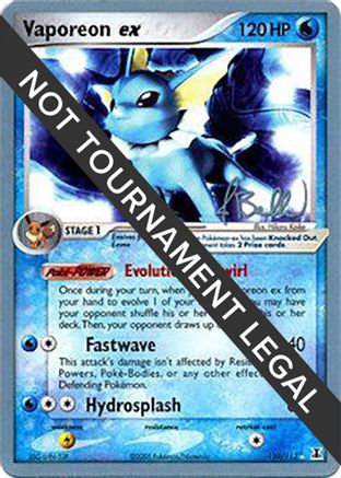 Vaporeon ex - 2006 (Jimmy Ballard) 110 - World Championship Decks - Poke-Collect