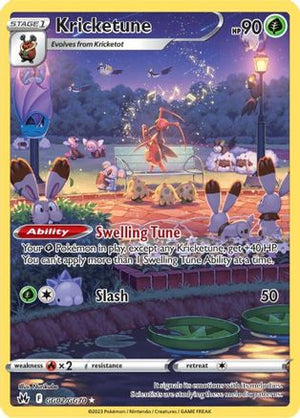 Kricketune GG02/70 - Crown Zenith Galarian Gallery Holofoil - Poke-Collect