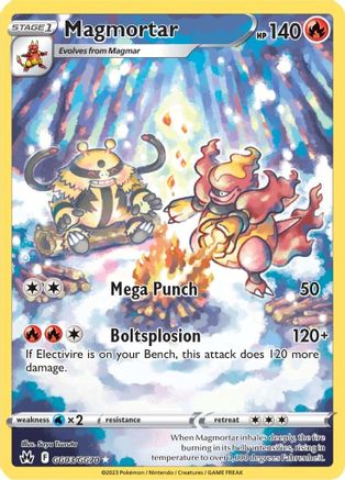 Magmortar GG03/70 - Crown Zenith Galarian Gallery Holofoil - Poke-Collect