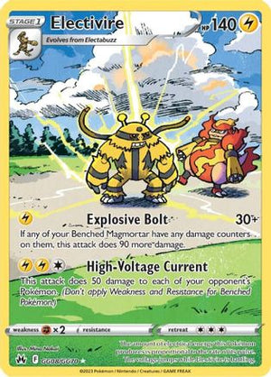 Electivire GG08/70 - Crown Zenith Galarian Gallery Holofoil - Poke-Collect
