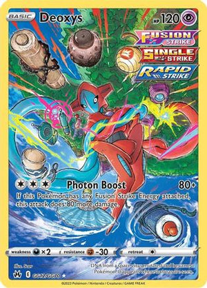 Deoxys GG12/70 - Crown Zenith Galarian Gallery Holofoil - Poke-Collect
