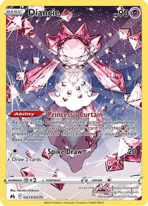 Diancie GG13/70 - Crown Zenith Galarian Gallery Holofoil