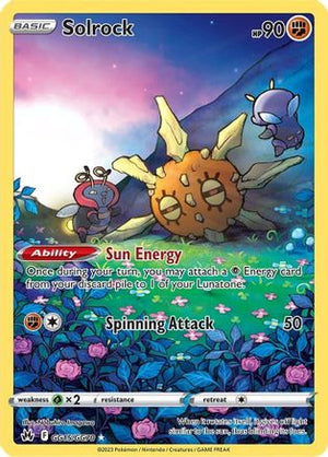 Solrock GG15/70 - Crown Zenith Galarian Gallery Holofoil - Poke-Collect